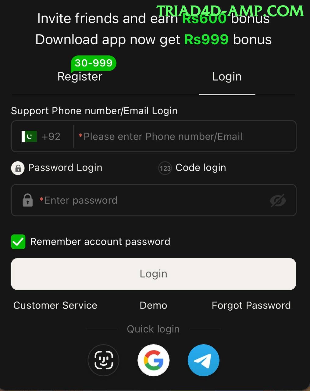 DK999 game app for Pakistan players